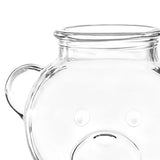 Glass Coffee Cups 320ml Reusable Tumbler Funny Cute Glass Cups Coffee Drinkware for Iced Hot Milk Juice Water Cocktail Beer Wine