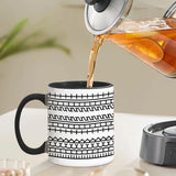 Hide Message Coffee Mug Ceramic Chocolate Milk Cup Modern Coffee Lover Gift Kitchen Accessories Message Coffee Tumbler
