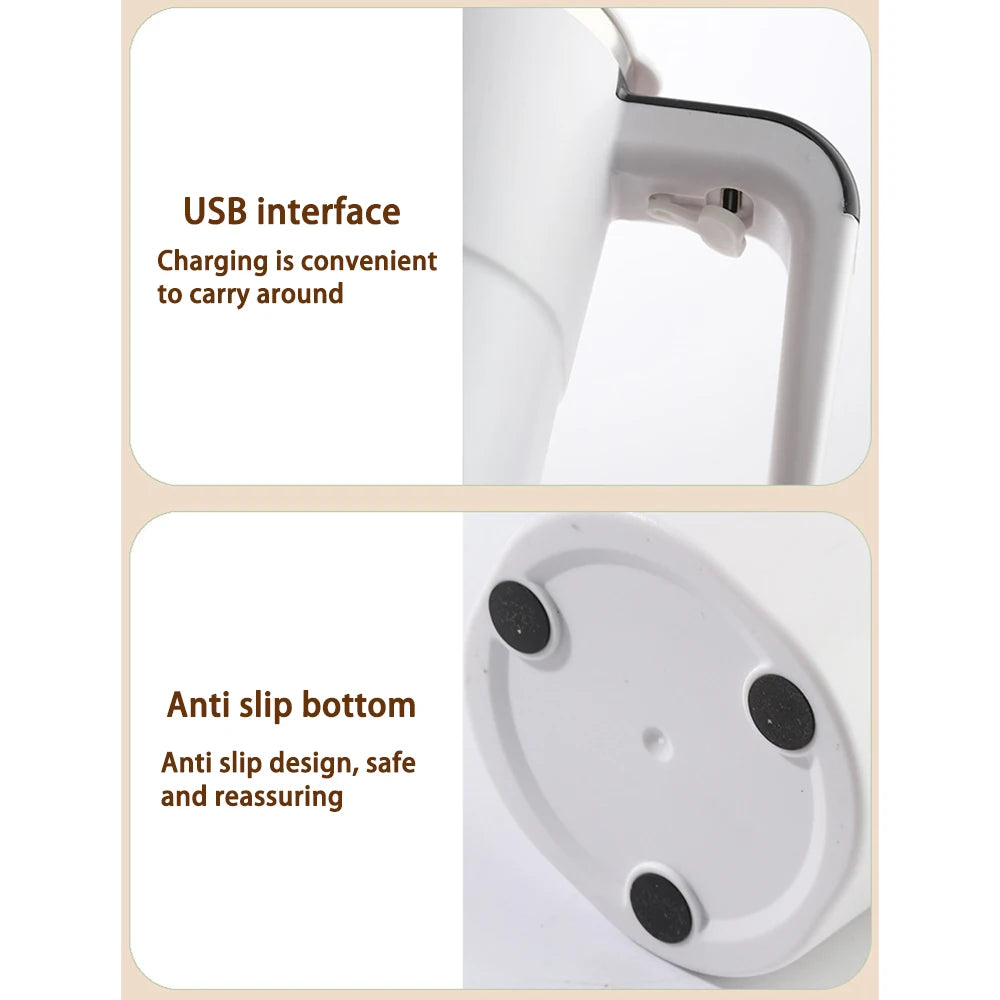 380ML Coffee Cups Electric Automatic Stirring Mug Rechargeable 304 Stainless Steel Mixer Drinkware Touch Magnetic Tea Cup Gifts