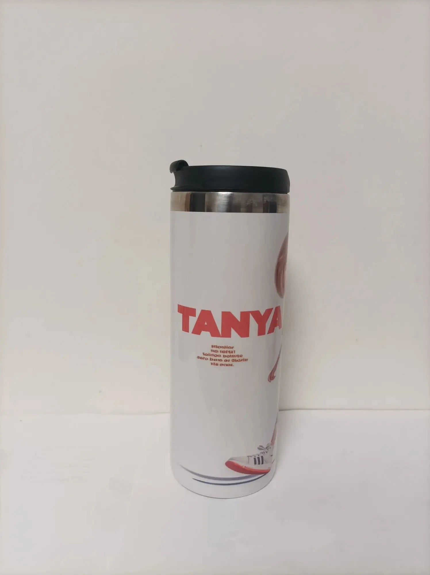 DIY 450ML Coffee Cup Customized Print with Your LOGO PHOTO Name TEXT Thermos Tumbler for Office Drink Water Keep Cold and Hot