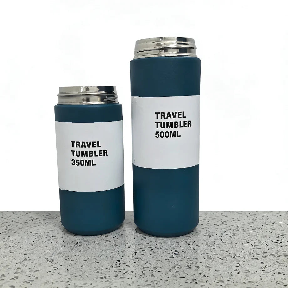 Travel Tumbler Thermos Mug 350/500ML Stainless Steel Double Wall Tea Coffee Vacuum Flask