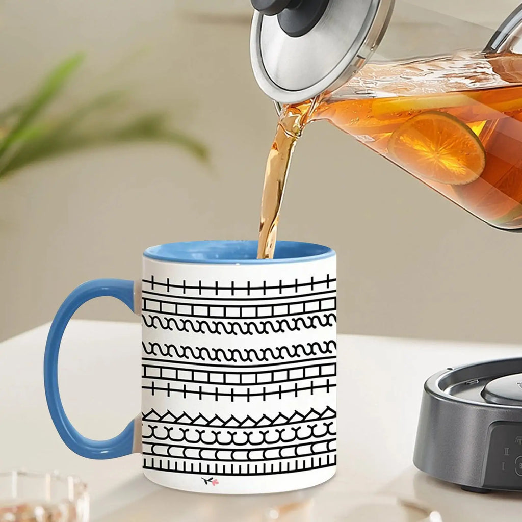 Hide Message Coffee Mug Ceramic Chocolate Milk Cup Modern Coffee Lover Gift Kitchen Accessories Message Coffee Tumbler