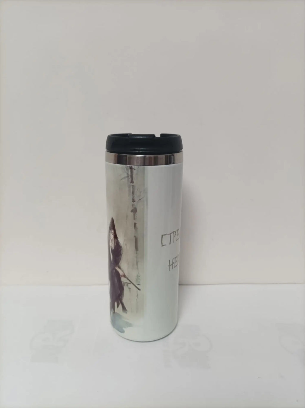 DIY 450ML Coffee Cup Customized Print with Your LOGO PHOTO Name TEXT Thermos Tumbler for Office Drink Water Keep Cold and Hot