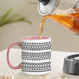 Hide Message Coffee Mug Ceramic Chocolate Milk Cup Modern Coffee Lover Gift Kitchen Accessories Message Coffee Tumbler