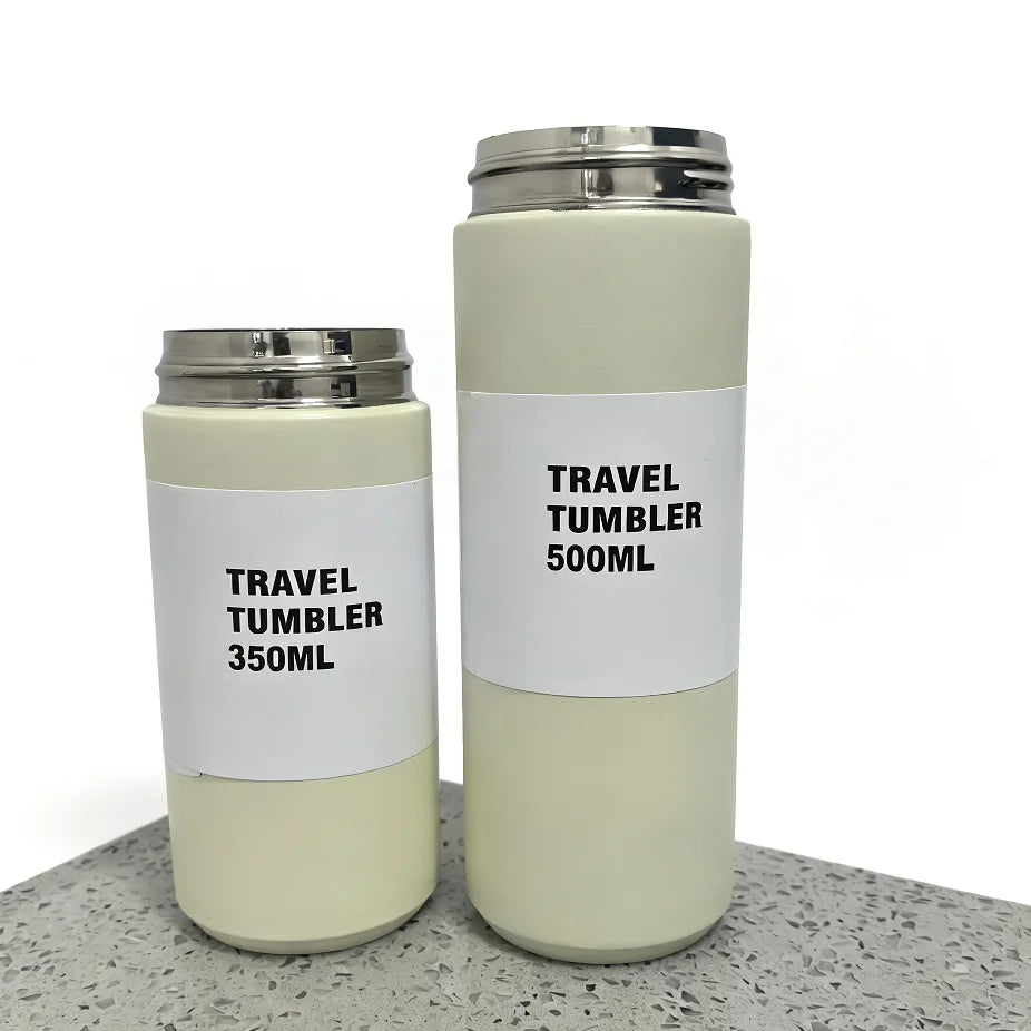 Travel Tumbler Thermos Mug 350/500ML Stainless Steel Double Wall Tea Coffee Vacuum Flask