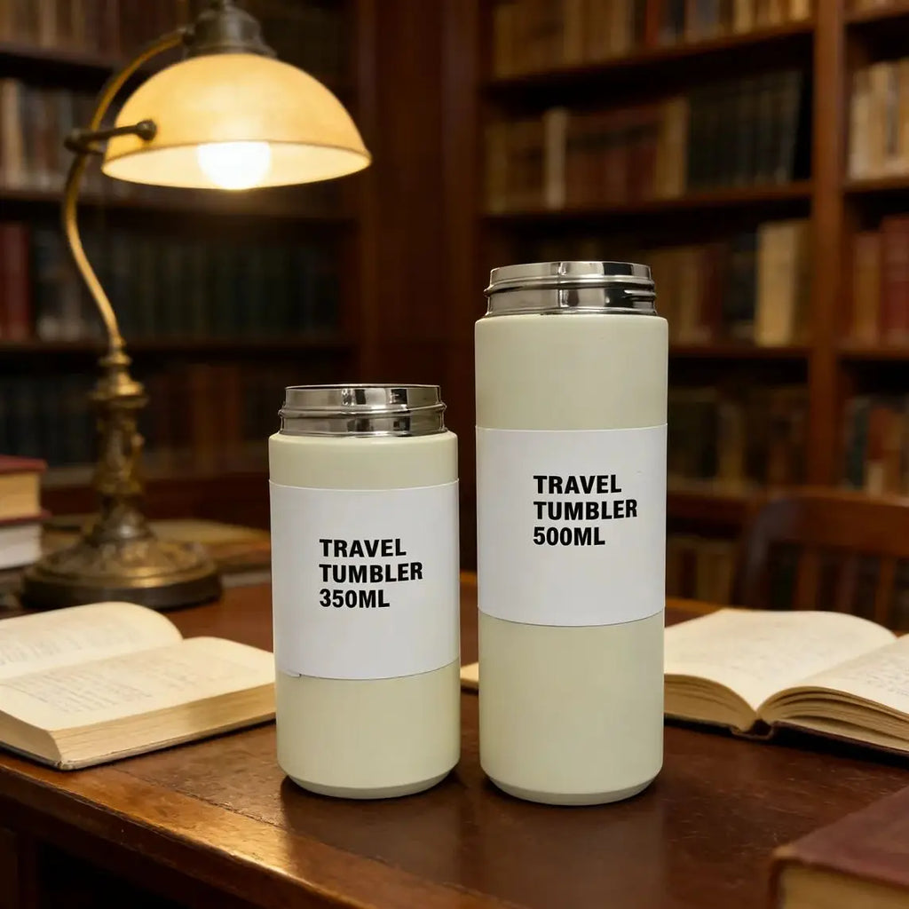 Travel Tumbler Thermos Mug 350/500ML Stainless Steel Double Wall Tea Coffee Vacuum Flask