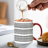 Hide Message Coffee Mug Ceramic Chocolate Milk Cup Modern Coffee Lover Gift Kitchen Accessories Message Coffee Tumbler